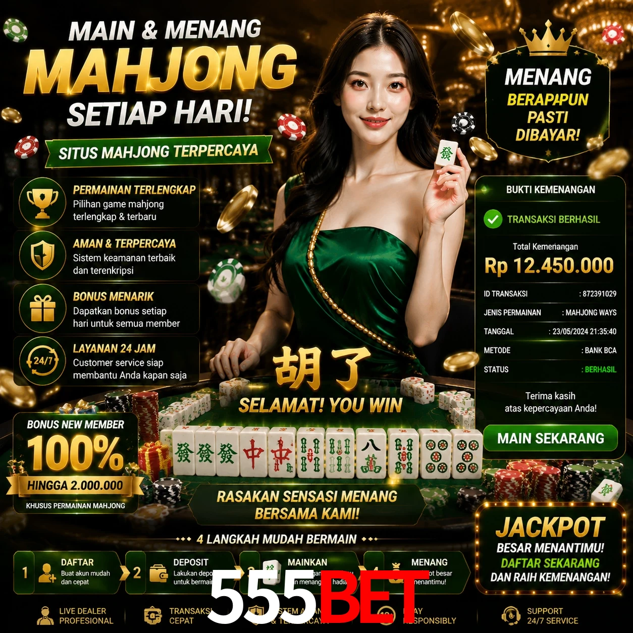 Ganhar e sacar na 555bet